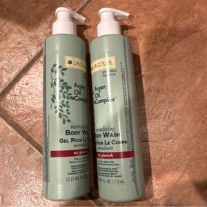 LaCoupe Argan Oil Complex Revitalizing Body Wash - Mint Green